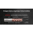 Frez trochoidalny fi 10 R1 ST 6 CX z łamaczem wióra